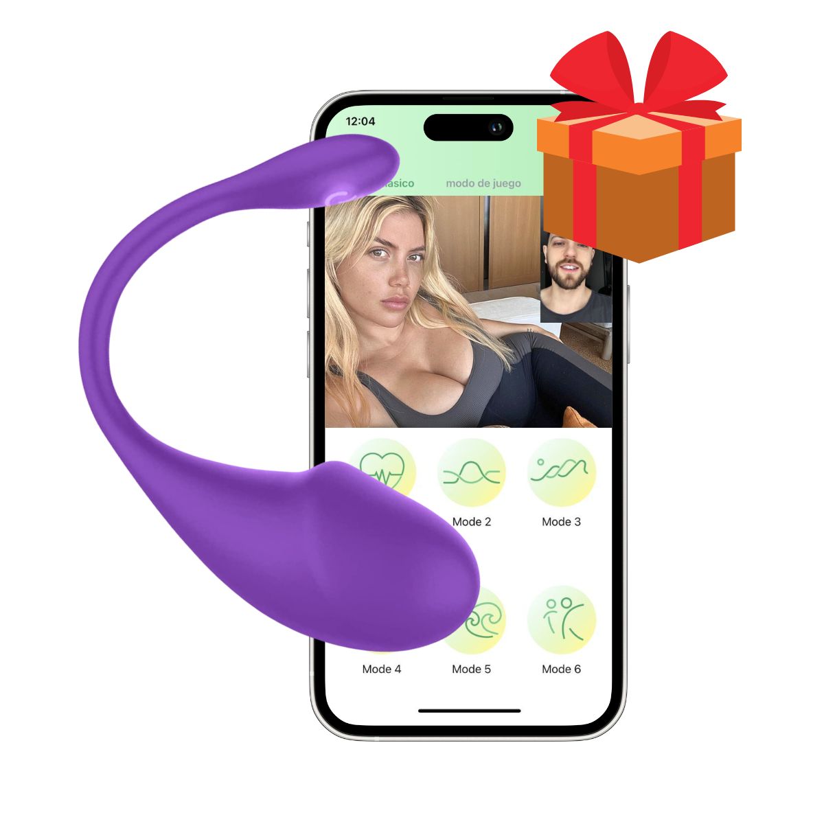 Vibrador Bluetooth Inalambrico Silencioso Pequeño + Regalo