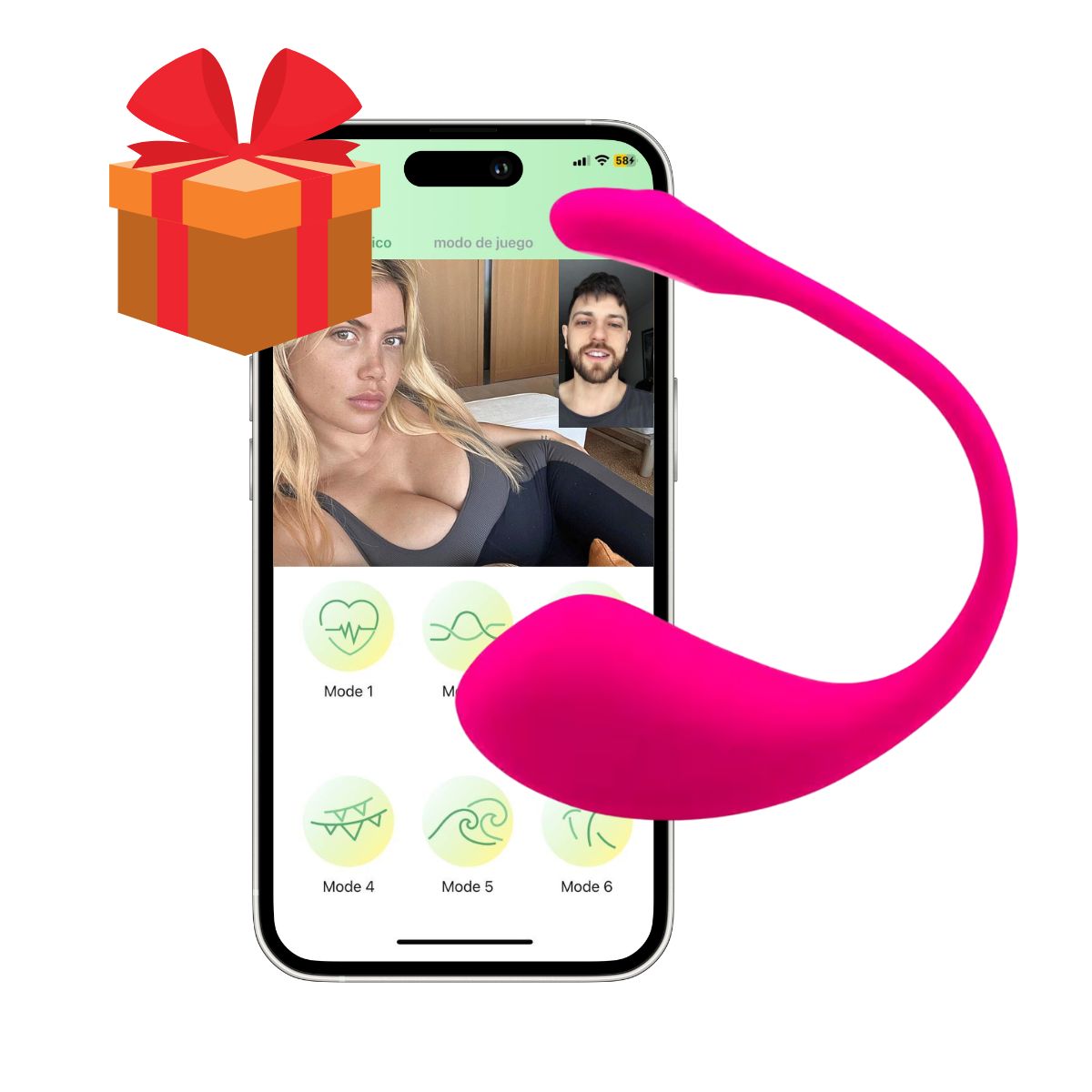 Vibrador Bluetooth Inalambrico Silencioso Pequeño + Regalo