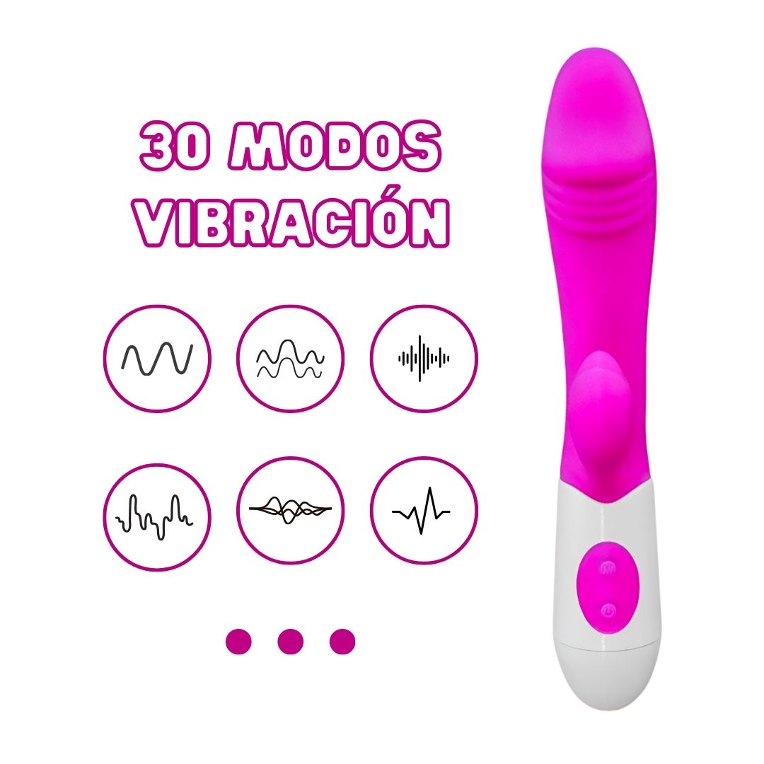 Vibrador En Forma de Conejo Inalámbrico Punto G